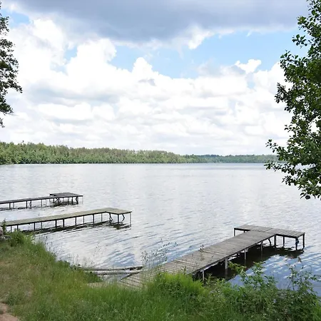 In A Quiet Location By The Mausz In Kashubia Ferienhaus