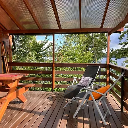 In A Quiet Location By The Mausz, In Kashubia Ferienhaus Parchowo