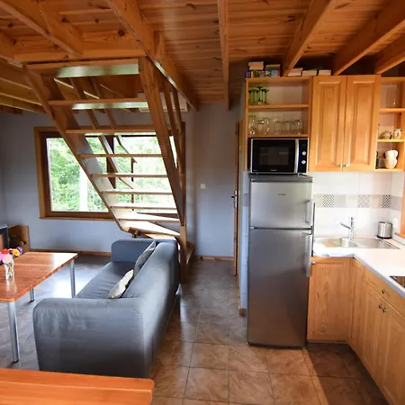 In A Quiet Location By The Mausz, In Kashubia Ferienhaus Parchowo