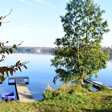 In A Quiet Location By The Mausz, In Kashubia Ferienhaus Parchowo