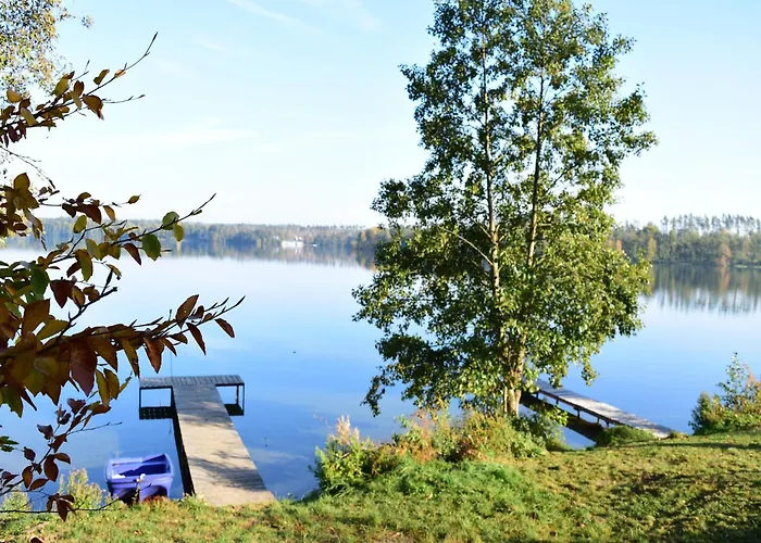 In A Quiet Location By The Mausz, In Kashubia Dom wakacyjny Parchowo